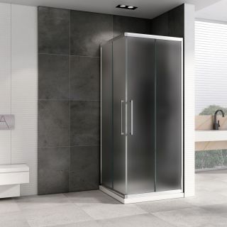 Душевой уголок ABBER Schwarzer Diamant AG02080MH 80x80см хром